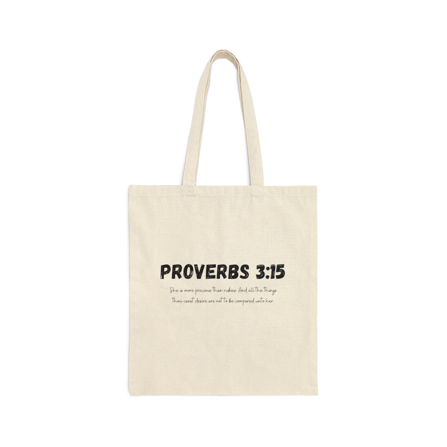 Cotton Canvas Tote Bag